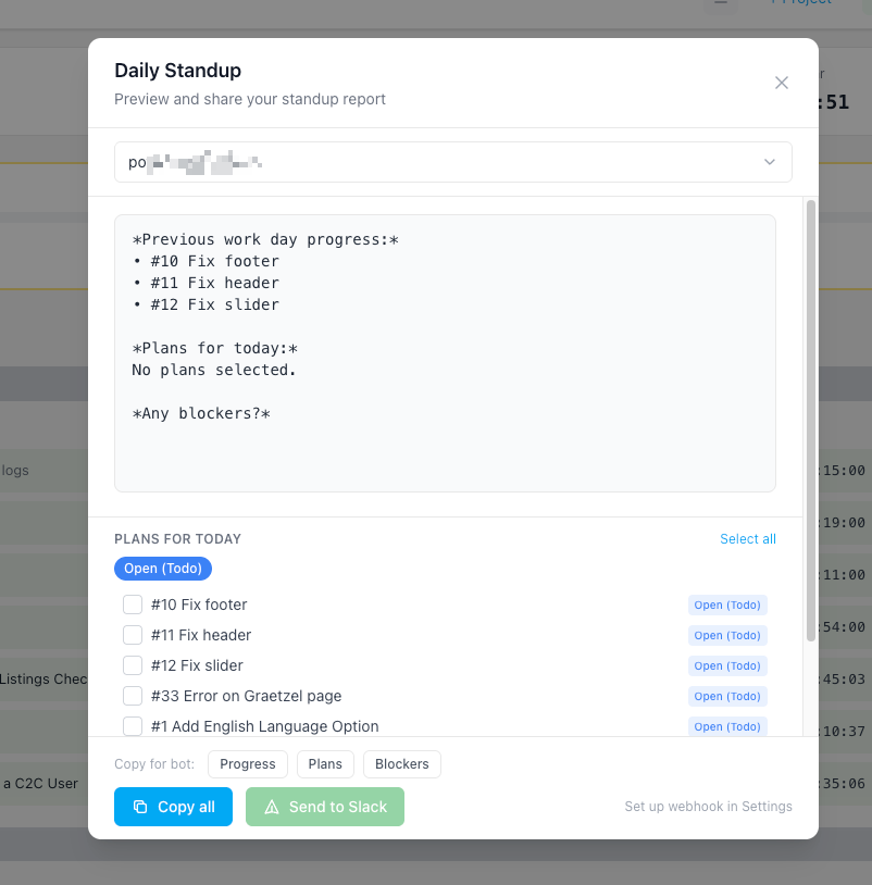 Standup Generator